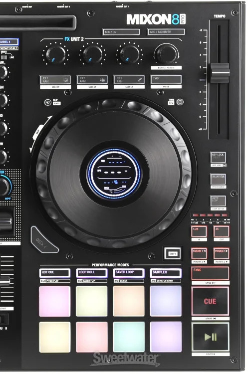 Reloop Mixon 8 Pro 4-channel DJ Controller