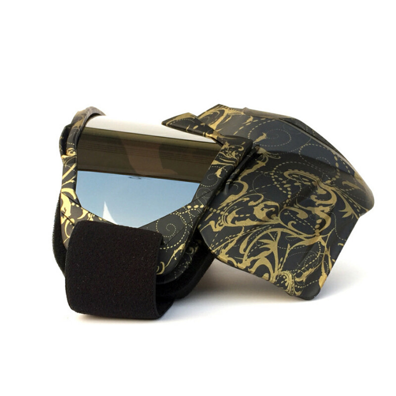 Safety Goggles Eye Protective Glasses Lab Work Eyewear with Modular Face Mask