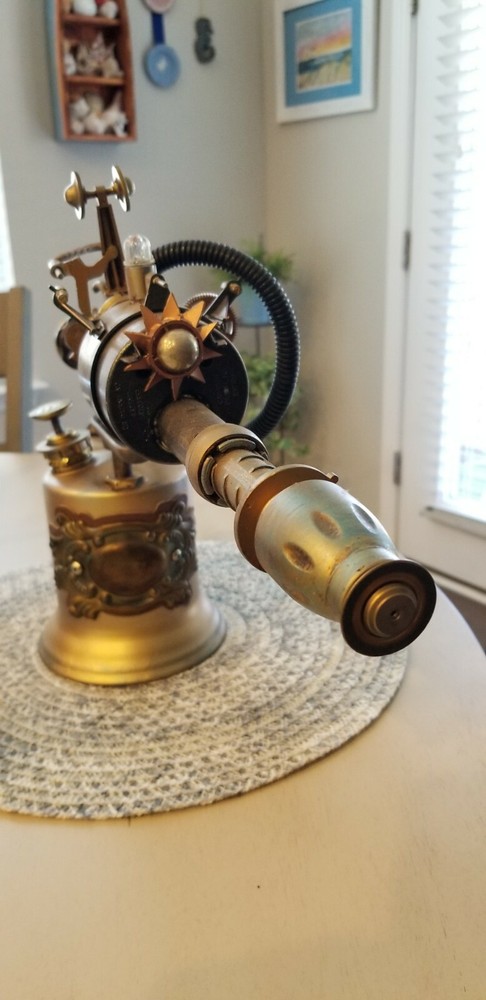 Steampunk 'Waverly Pulse Cannon' Dirigible Destroyer