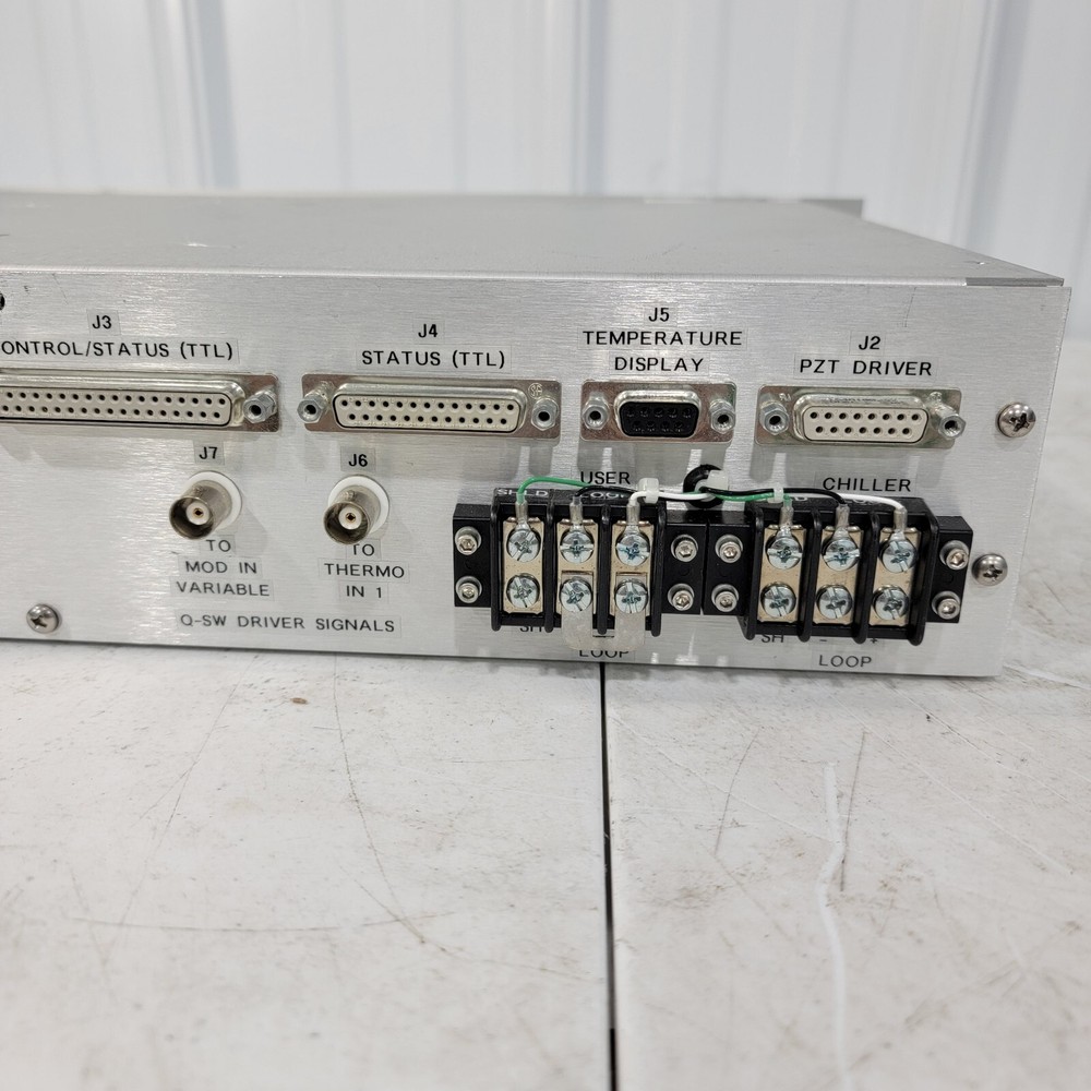 Fibertek Laser Diode Control Panel QSW Rack Mount