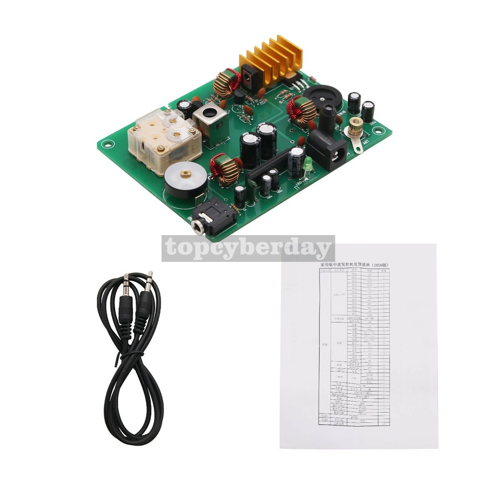 Micro-Power Medium Wave Transmitter Board 530-1600KHZ For Testing Crystal Radio