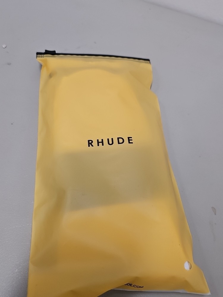 RHUDE SCRAMMBLE LOGO SOCKS WHITE/BLACK