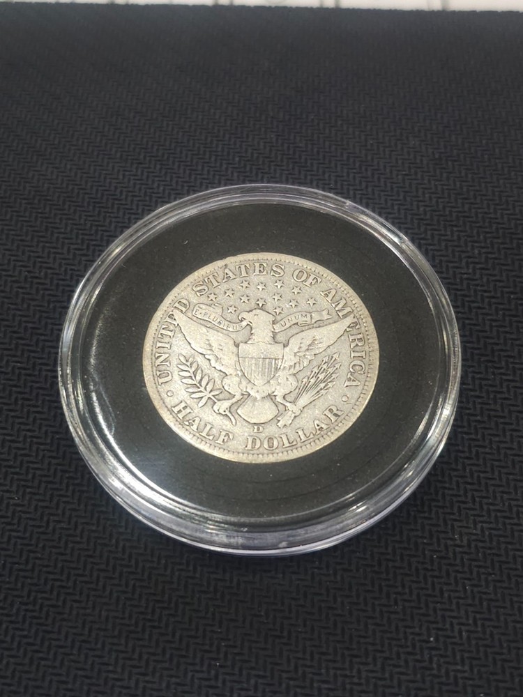 1907-D 50C Barber Half Dollar