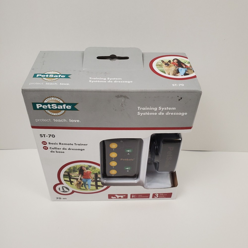 Petsafe Training System ST-70 Basic Remote Trainer 70 Meter Range Dog Collar NEW