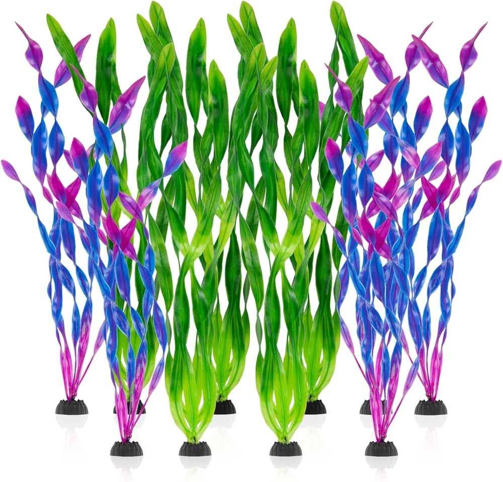 Artificial aquarium plants decoration set