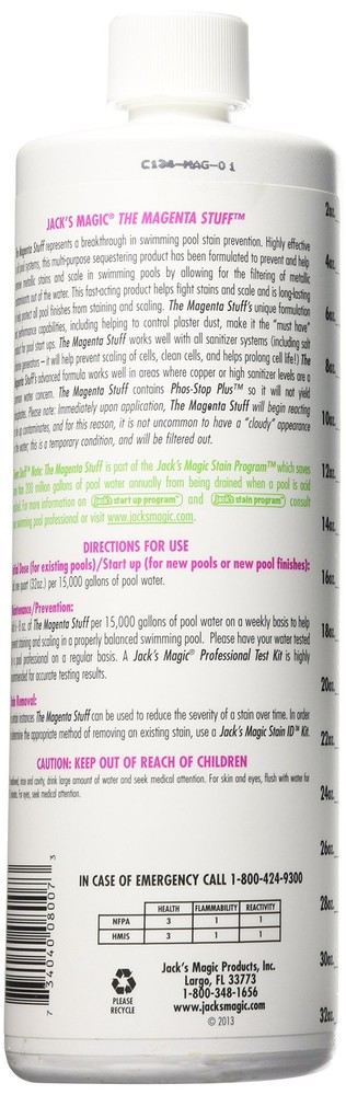 Jack's Magic The Magenta Stuff JMMAGENTA032