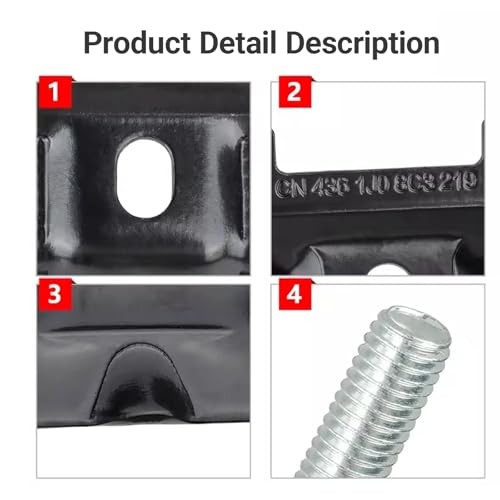 1J0803219 Car Battery Hold Down Bolt, Battery Hold Down Clamp Panel Bracket