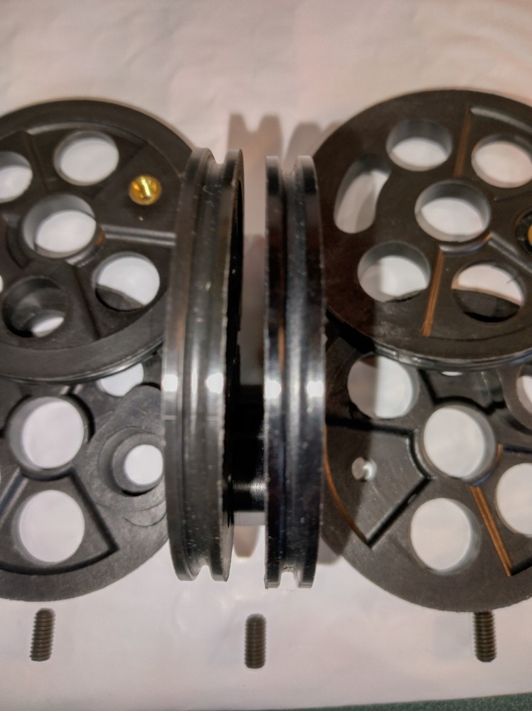 Oneida Black Eagle Bow Timing Wheels, Single Track, One Pair.