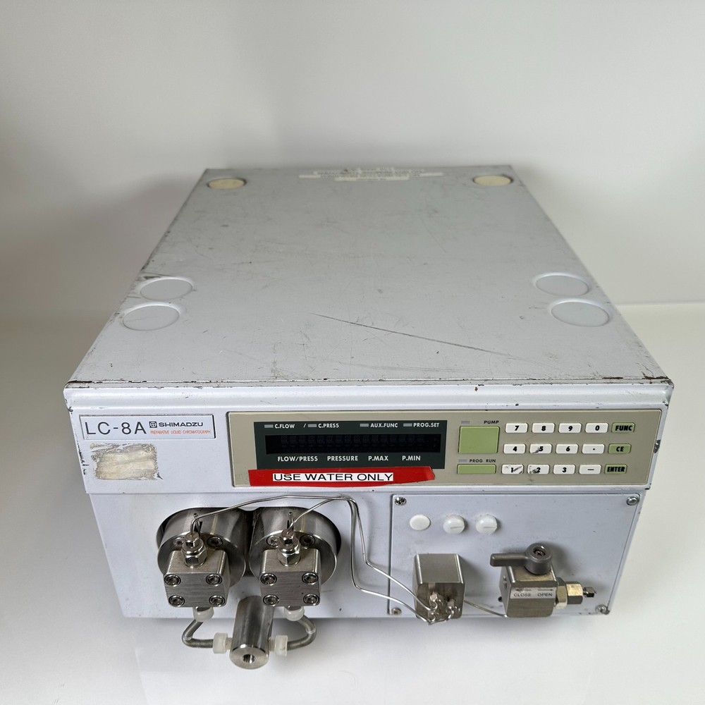 Shimadzu LC-8A HPLC Preparative Pump Chromatography