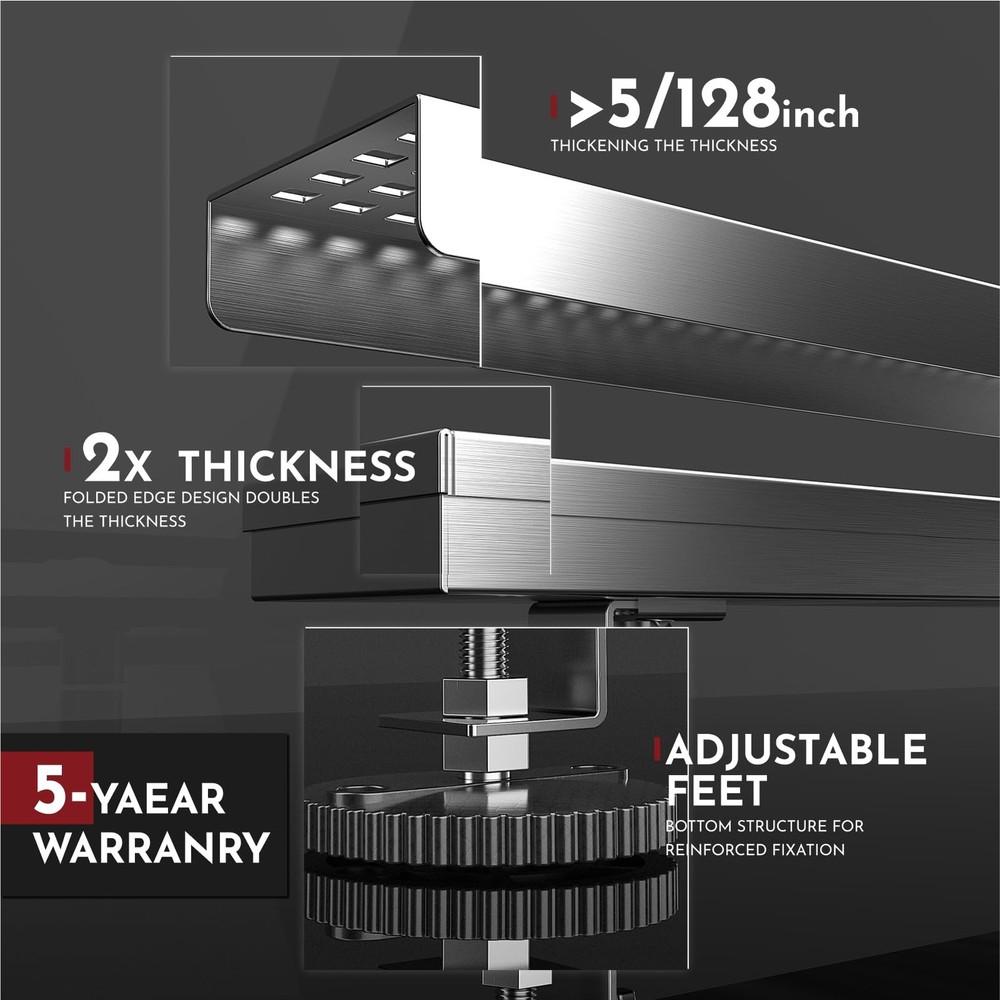 WEBANG 12 Inch Linear Shower Drain Rectangular Floor 12 Inch, Brushed