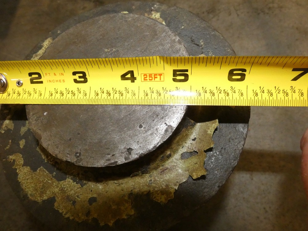 6" Diameter x 4" Hollowed Tooling Block