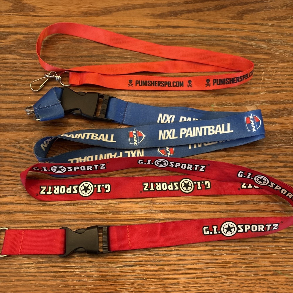 Paintball Lanyard Lot