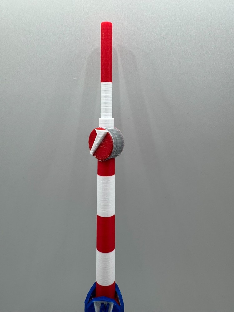 The Danube Tower Model- 3D Printed