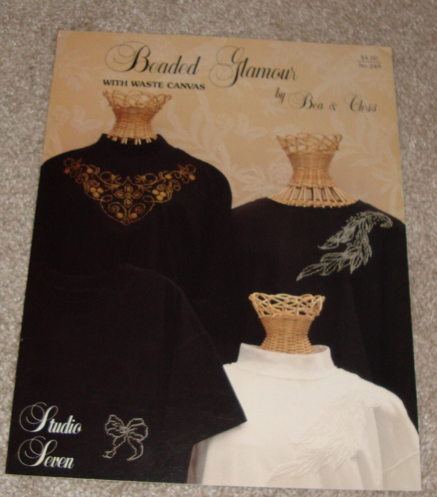 Studio Seven 'Beaded Glamour' with Waste Canvas Pattern - New