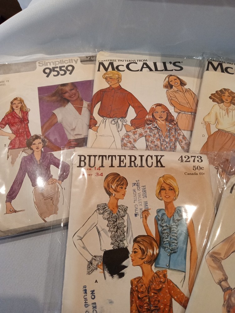 Blouse Sewing Pattern Collection