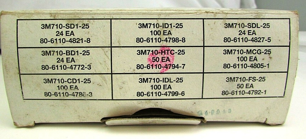 3M Splicing Modules 710 Dry 25 Pair NEW