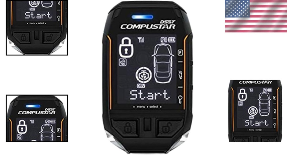 3 Mile Range 2-Way Replacement Remote - Rechargeable & User-Friendly Control