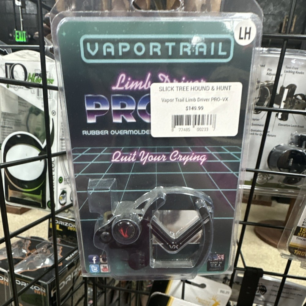 Vapor Trail Limb Driver PRO-VX Drop Away Black Right Hand Compound Bow