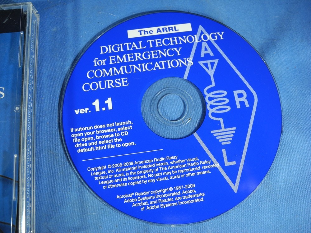 ARRL Digital Technology for Emergency Communications Course [CD-ROM] 2008