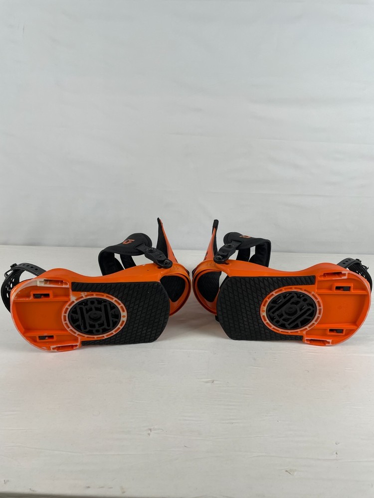 Union STR Snowboard Bindings, Orange, L