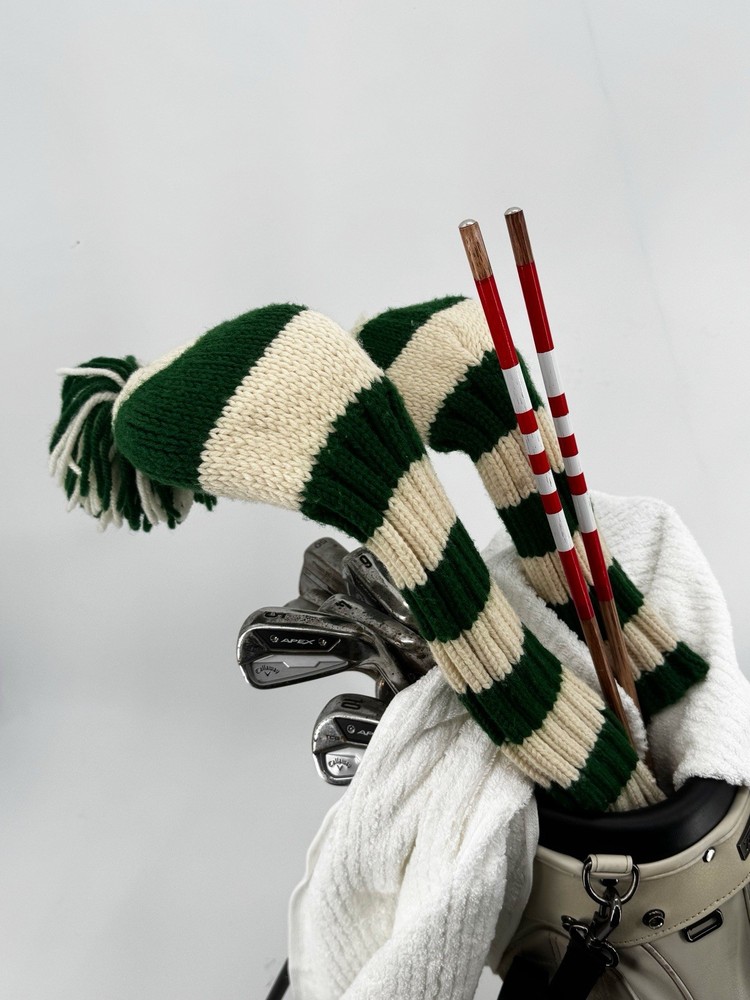 Golf Hickory Alignment Sticks Red White
