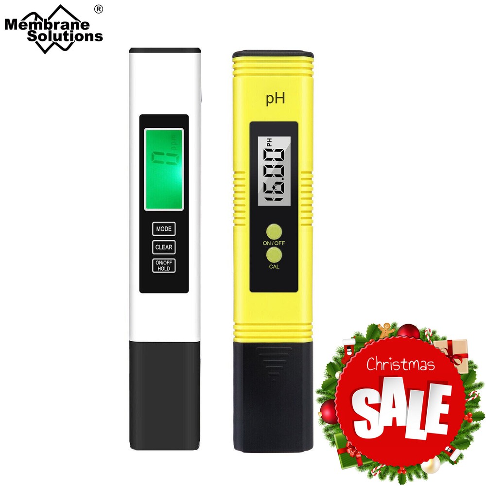 Digital TDS/pH testing Meter Pen Type pH Meter for Hydroponics,Household Water