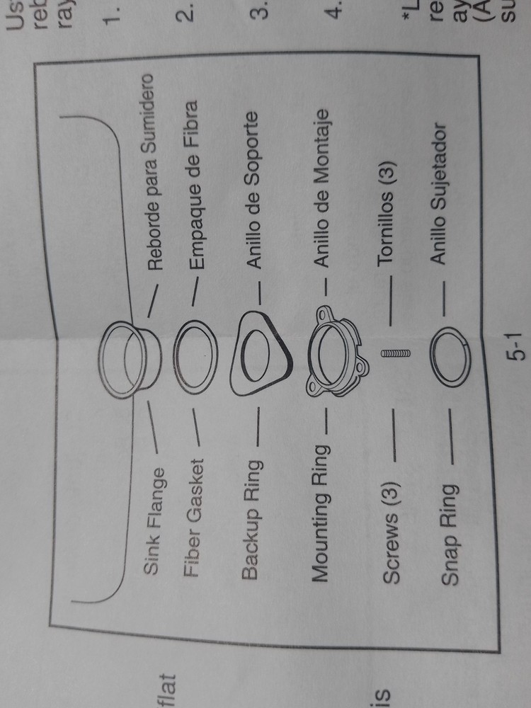In-Sink-Erator Garbage Disposal Sink Drain Adapter