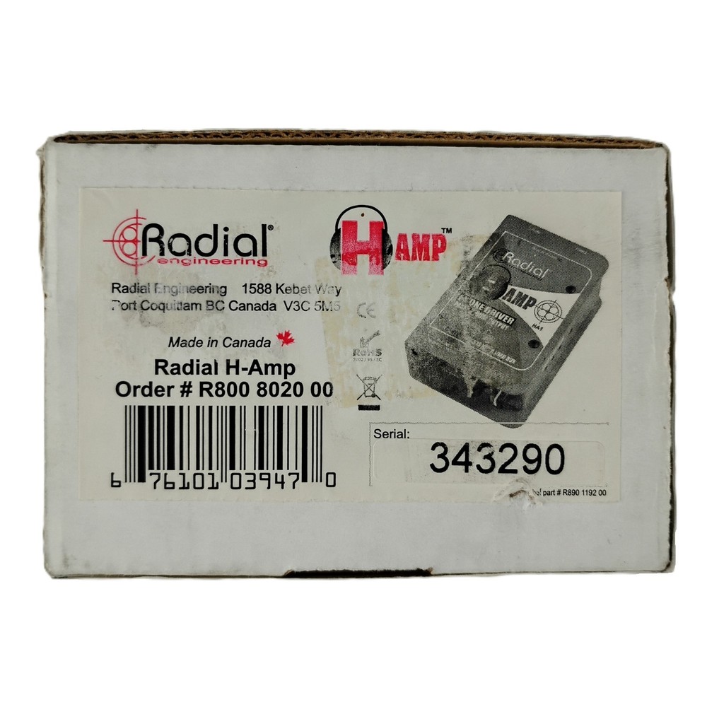 H-Amp Passive Speaker To Headphone Interface