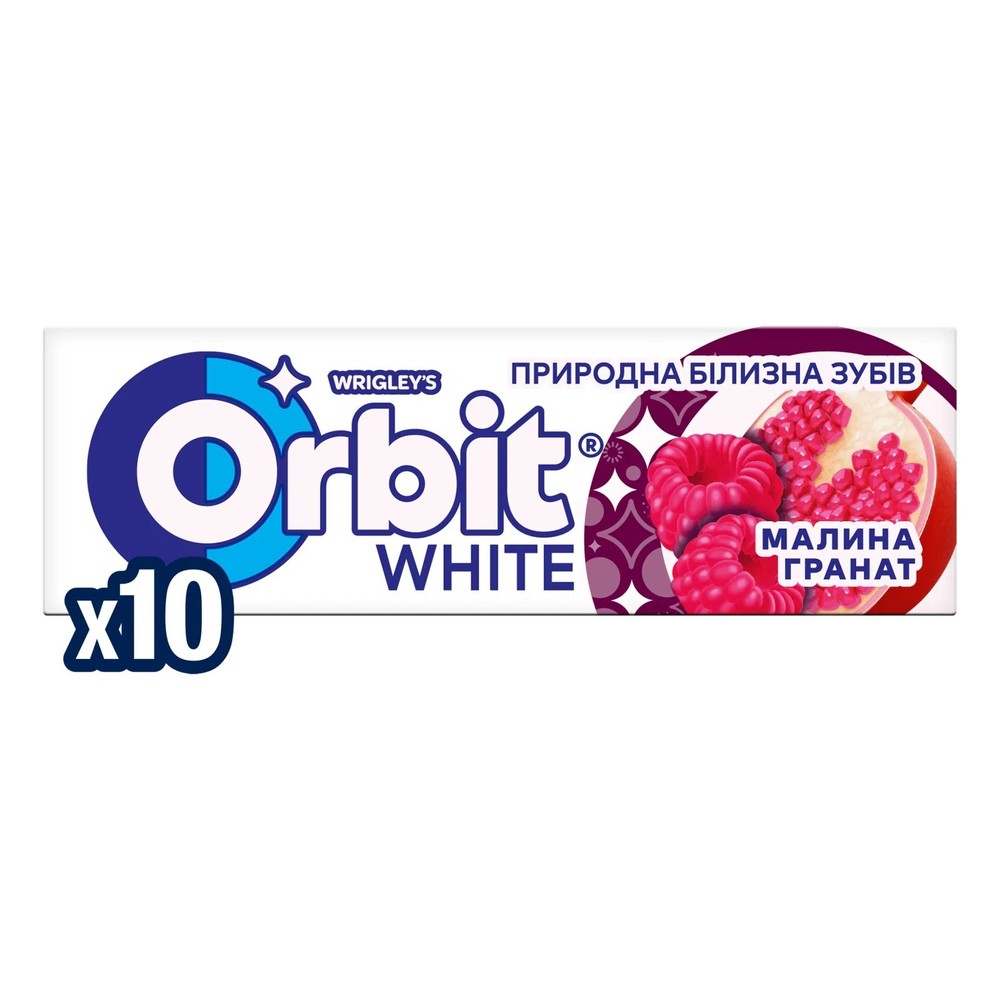 50 Pack Wrigley’s Orbit Sugar Free Fruit Mint Chewing Gum