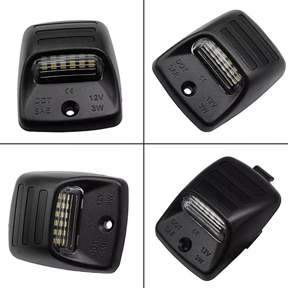 2X LED License Plate Light Tag Lamp For Toyota Tundra 2000-2013 Tacoma 2005-2015