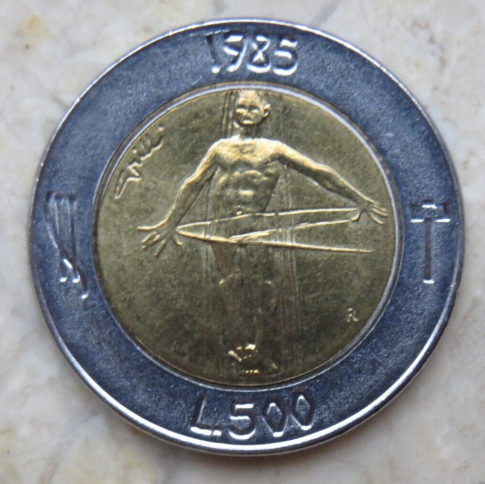 San Marino 500 lire 1985 KM# 181