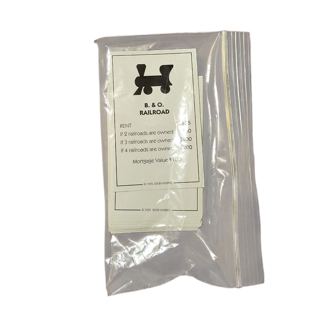 Monopoly (Championship) Title Cards Replacement Pieces