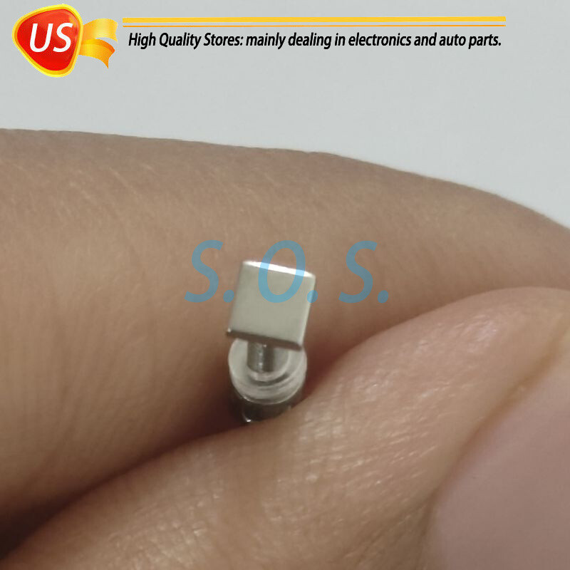 NEW Replace For C ar tier Eyeglasses Frame Small Size Square Screw & Bolt Silver