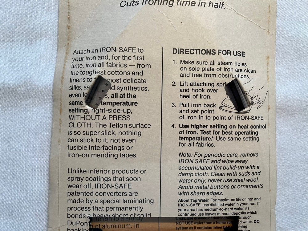 Stop Shine - Teflon Converter - Fits Any Iron