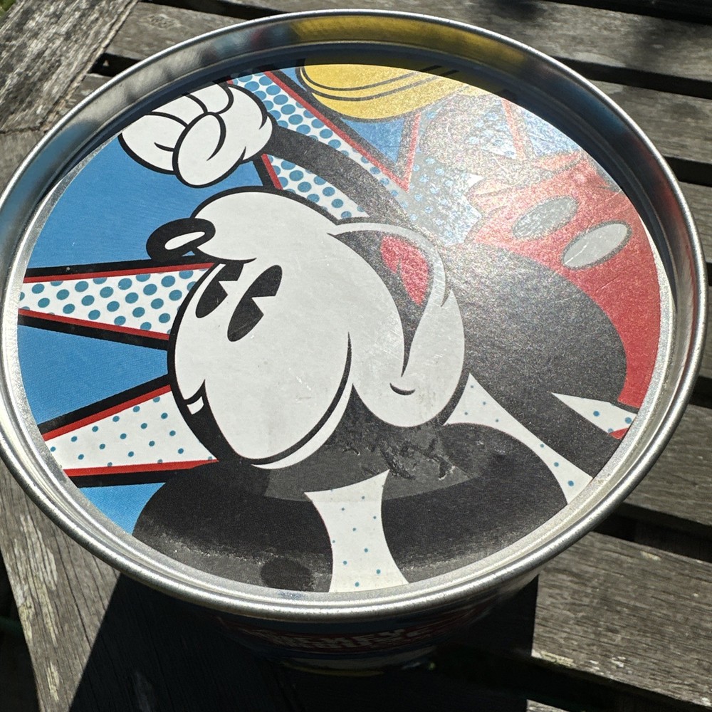 Bin COLLECTIBLE MICKEY MOUSE TIN WITH LID STORE