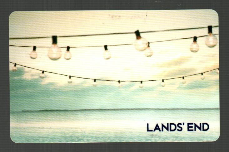 LANDS' END Beach Lights ( 2017 ) Gift Card ( $0 )