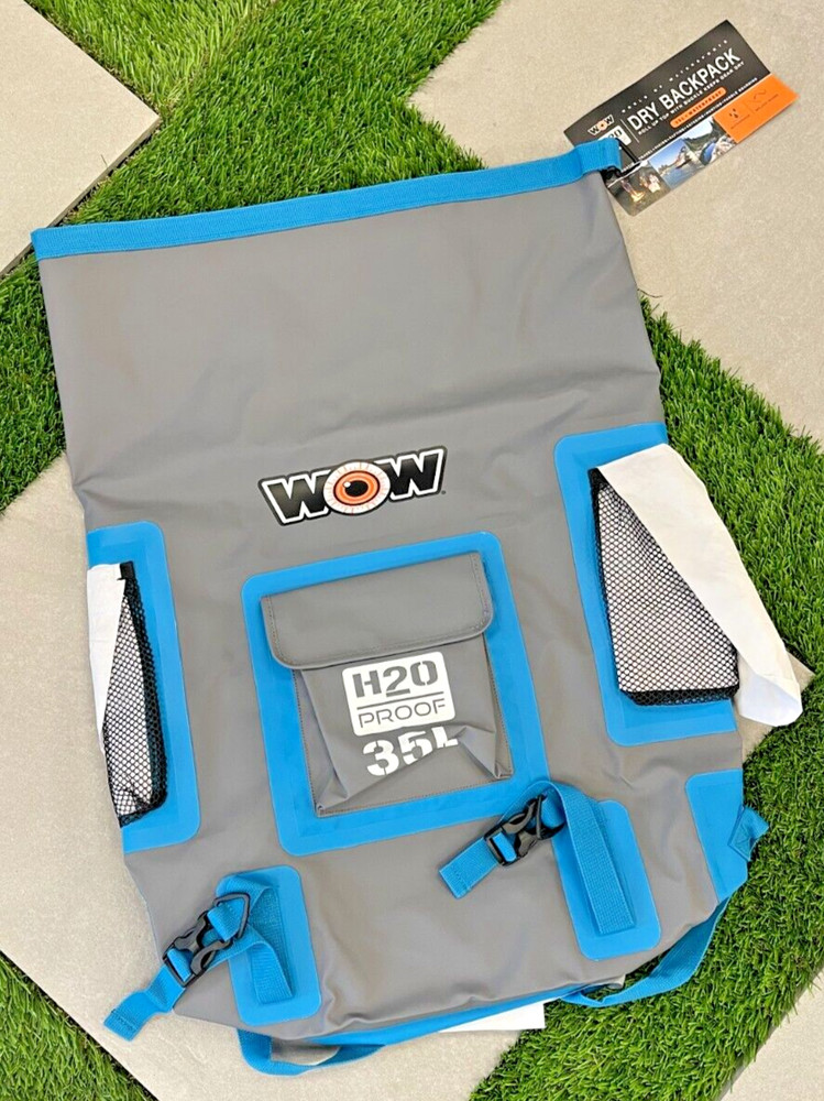 WOW H2O Proof Dry Backpack - 35L, Blue