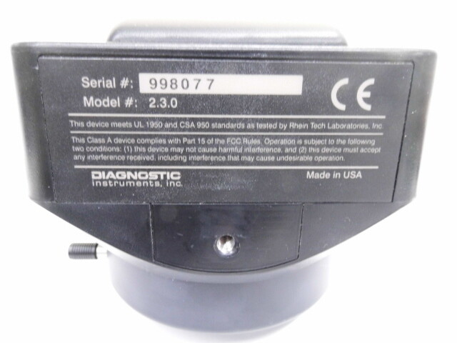 DIAGNOSTIC INSTRUMENTS RT SLIDER SPOT MODEL 2.3.0 MICROSCOPE CAMERA #2