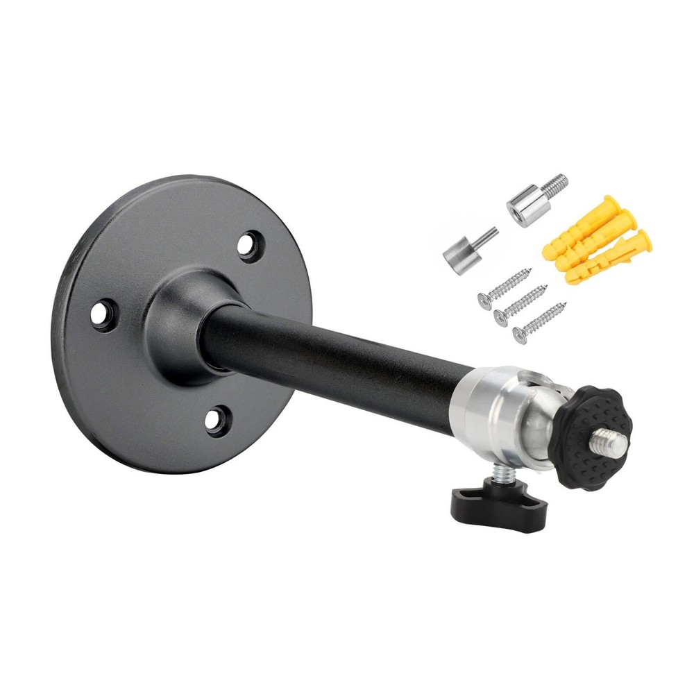 Black Universal Mount for Mini Projector and Digital Camera with 3 Adapters