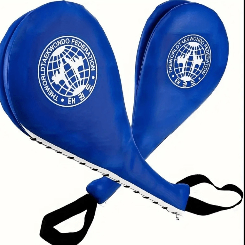 2 Pack Blue Taekwondo Kick Pads