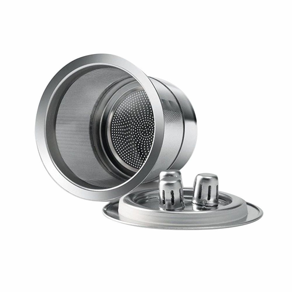 Silver Stainless Steel Capsule Filter Shell Accessory For Ninja Coffee Machine