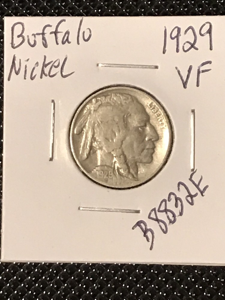 1929 Buffalo nickel  VF