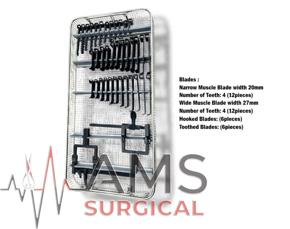 McCulloch Lumbar Retractor System Set