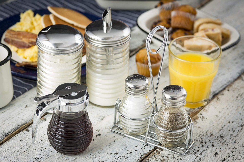 12 oz Beehive Sugar Pourer, clear