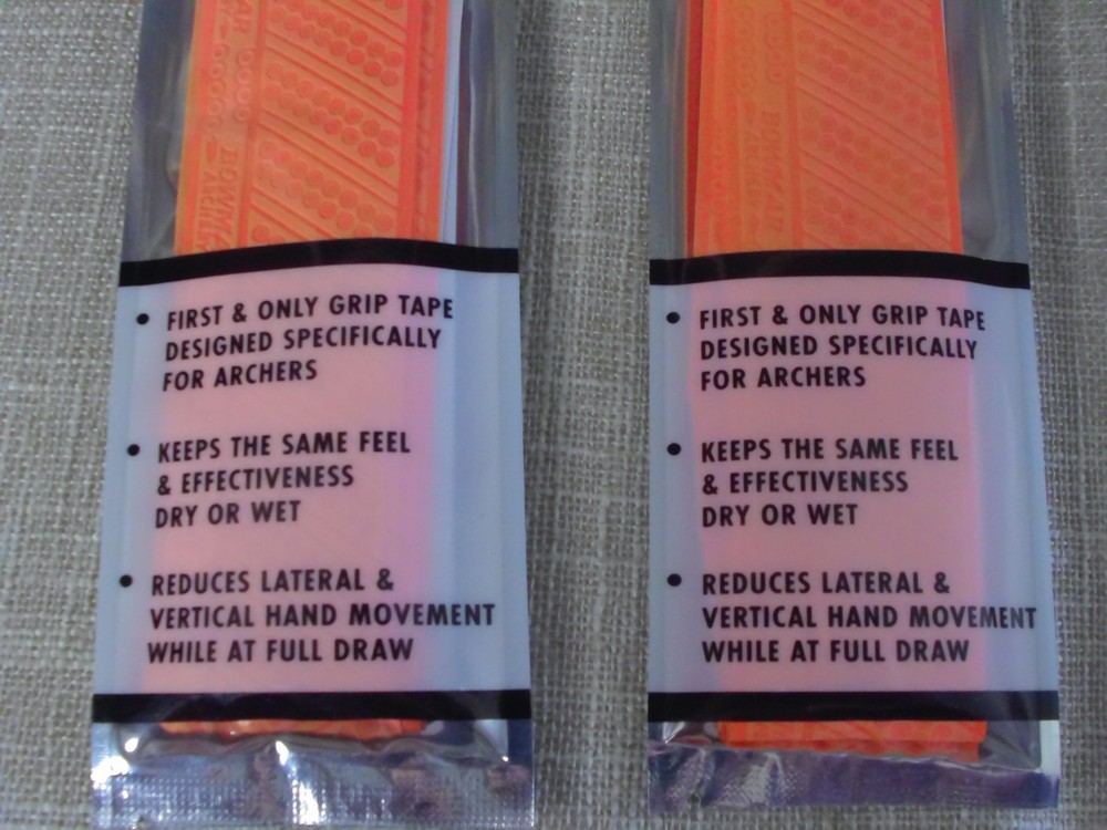 2 PACKS Bowmar Grip Tape ORANGE