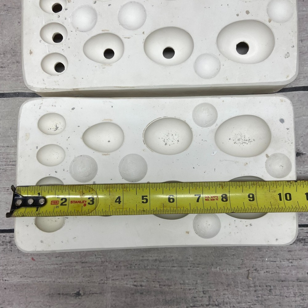 Vintage Weaver Ceramic Casting Mold Small Easter Eggs #264