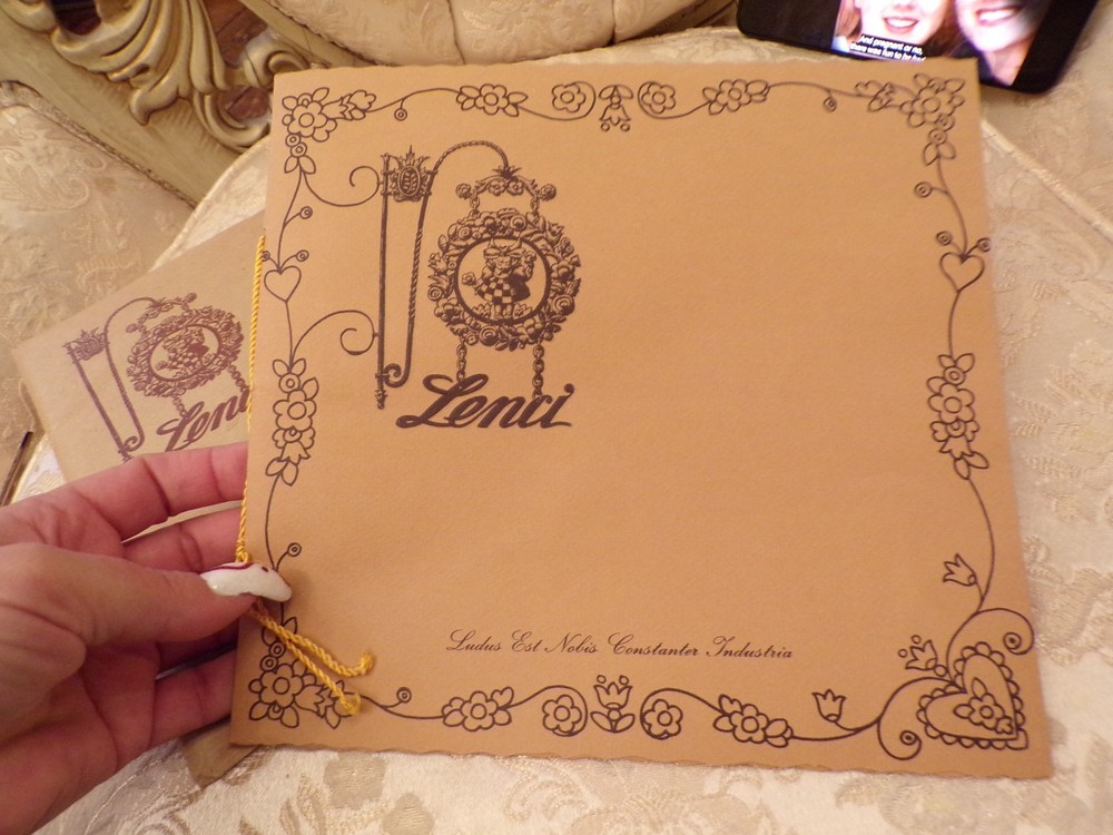 VTG Catalog Book Lenci Dolls