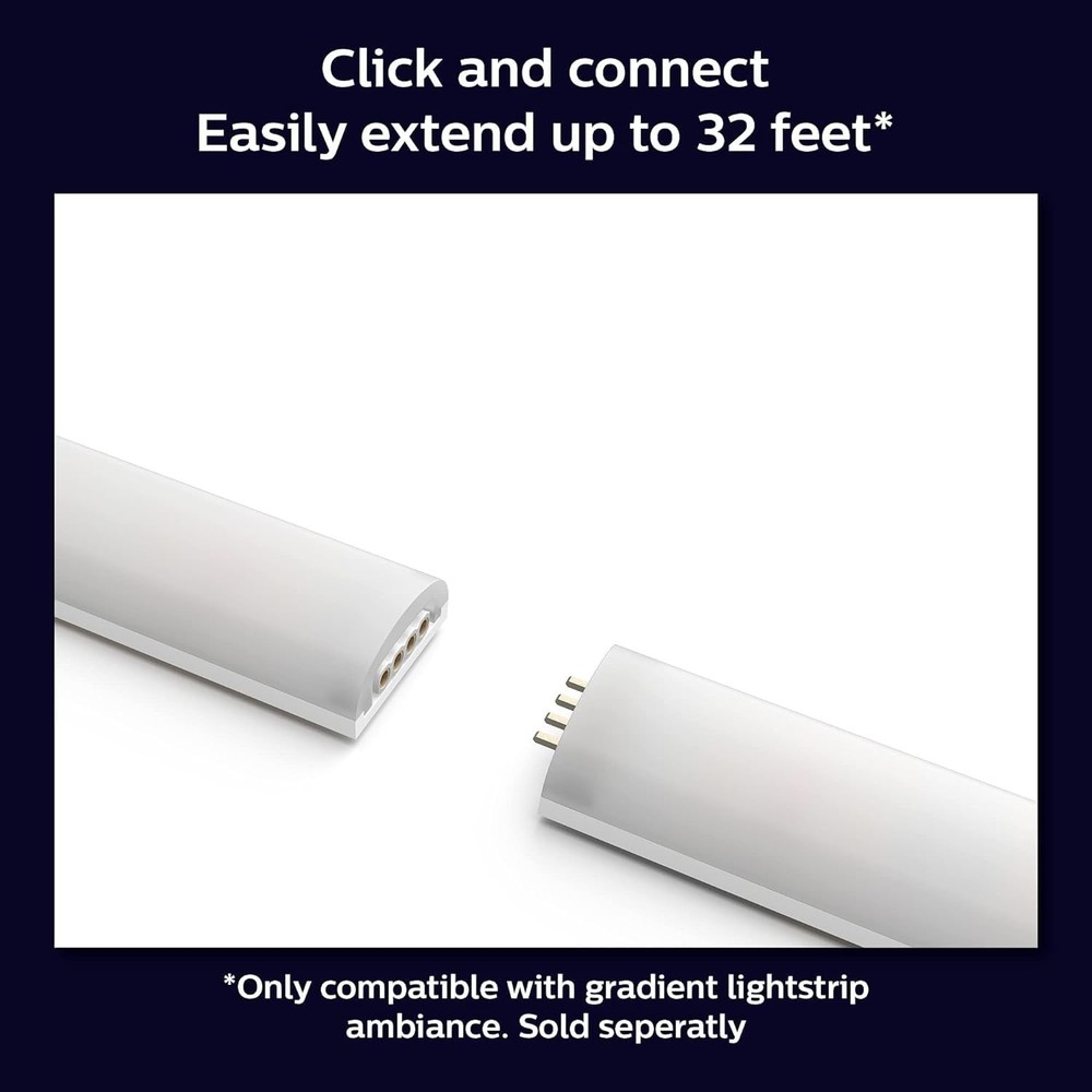 Hue Gradient lightstrip ext NAM 3ft (1-Pack) Extension