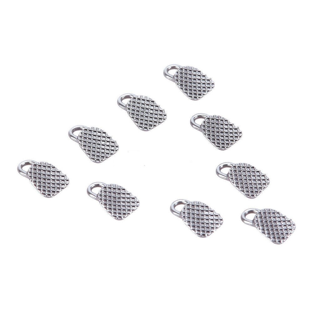 Dental Orthodontic Material Bondable Traction Hook Lingual Button Rectangular