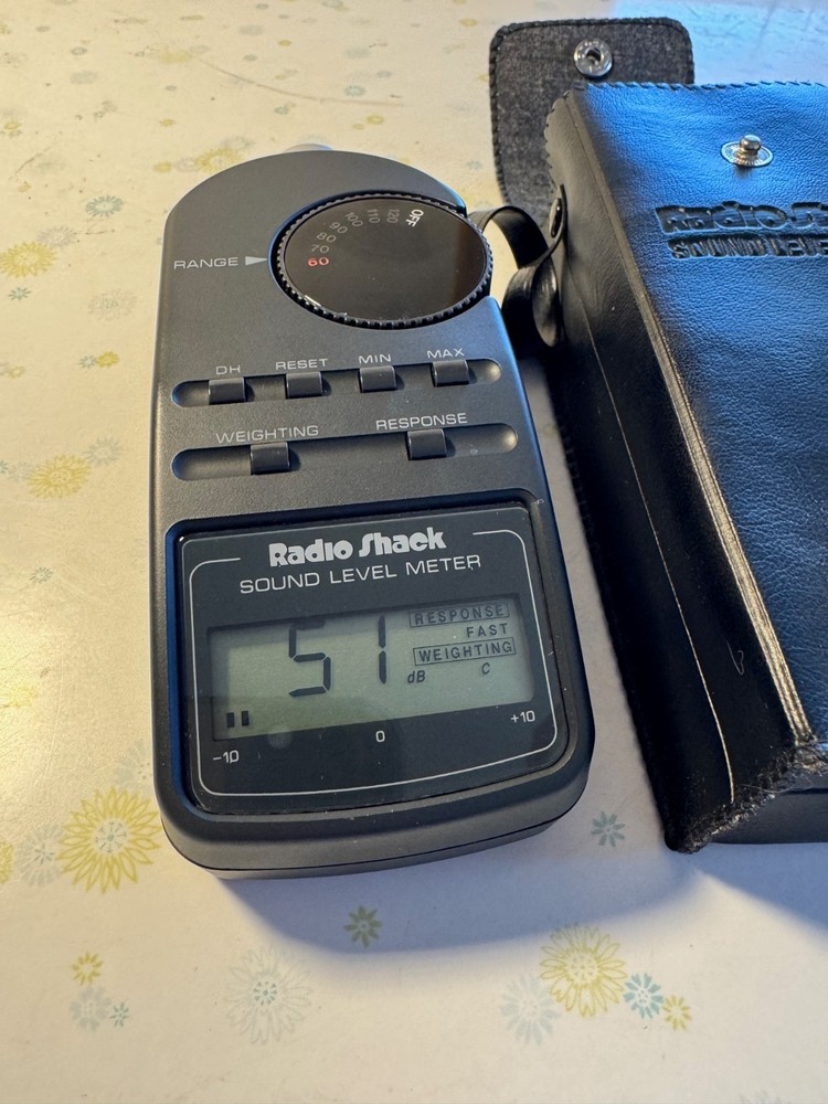 Radio Shack Digital Sound Level Meter 33-2055